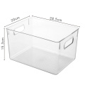 Hot sale best quality wholesale larger plastic food refrigerator organizer bins